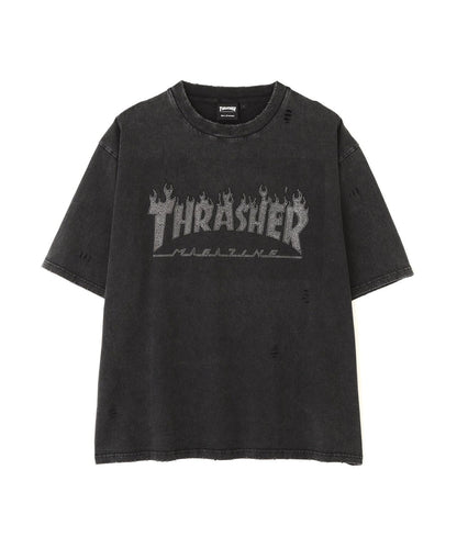 Thrasher LINESTONE TEE LHP限定 水鑽短袖T恤