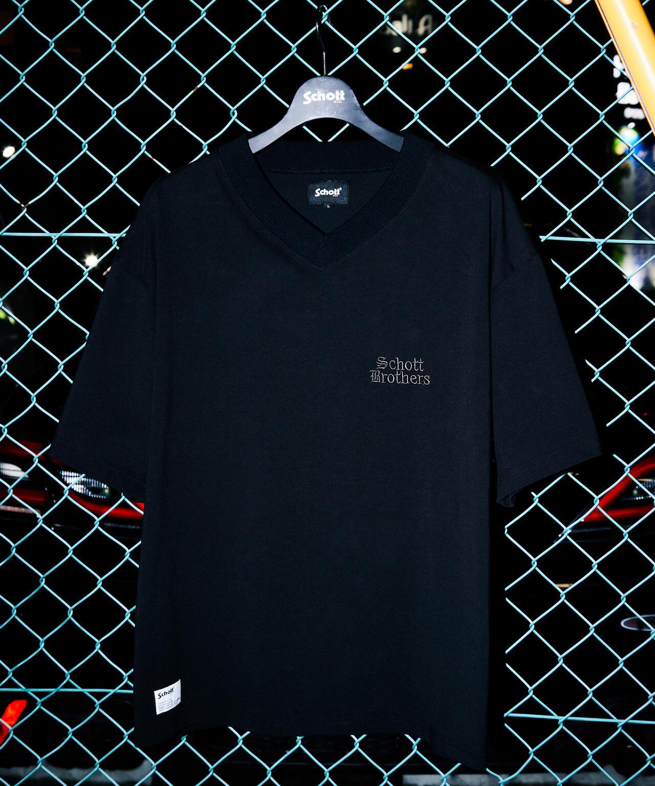 B.S. V NECK T-SHIRT ブラックシープ V領T恤