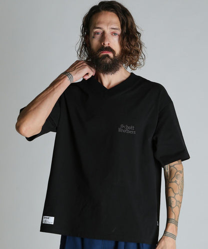 B.S. V NECK T-SHIRT ブラックシープ V領T恤