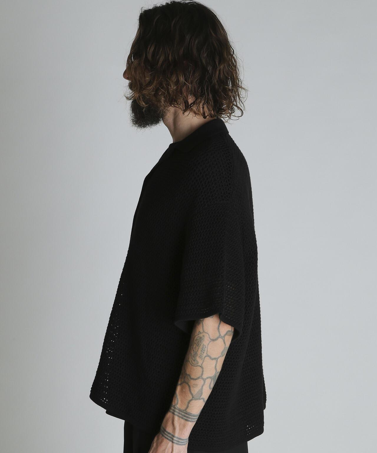 B.S. KNIT SHIRT ブラックシープ 針織襯衫