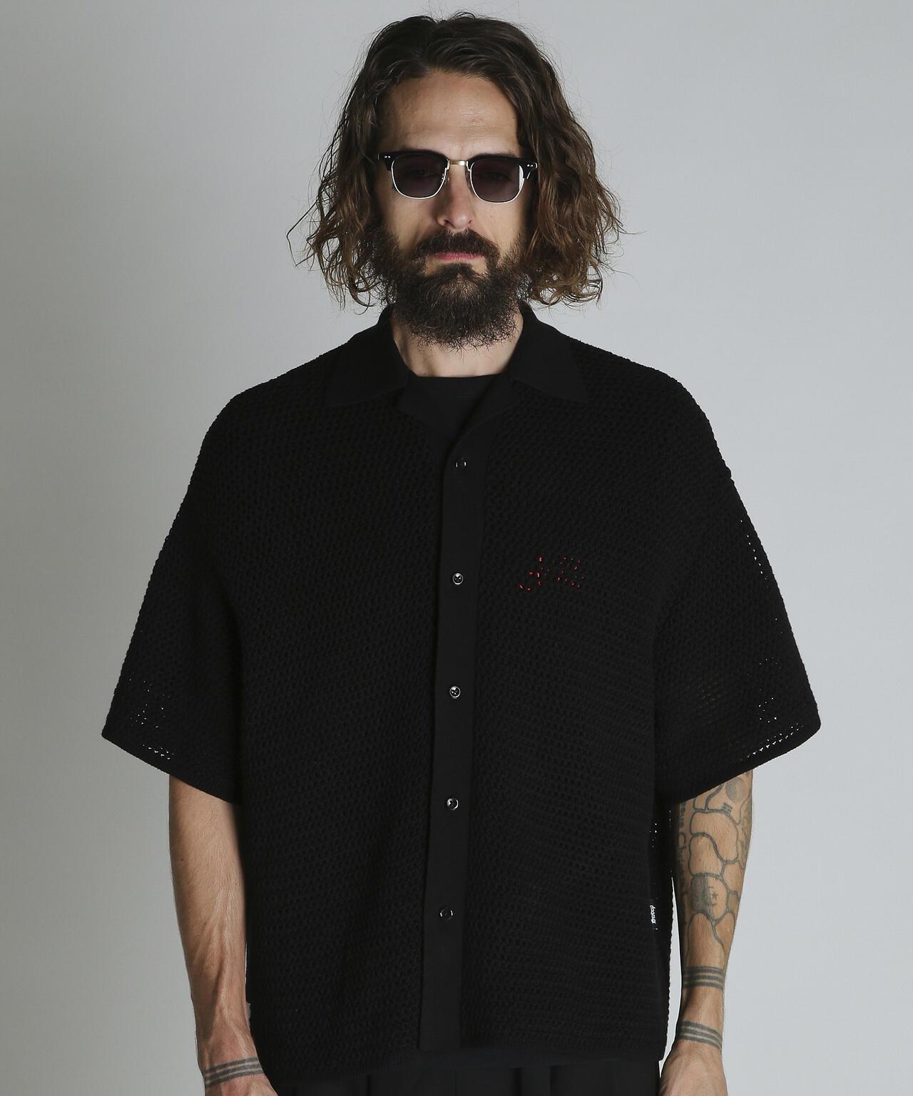 B.S. KNIT SHIRT ブラックシープ 針織襯衫