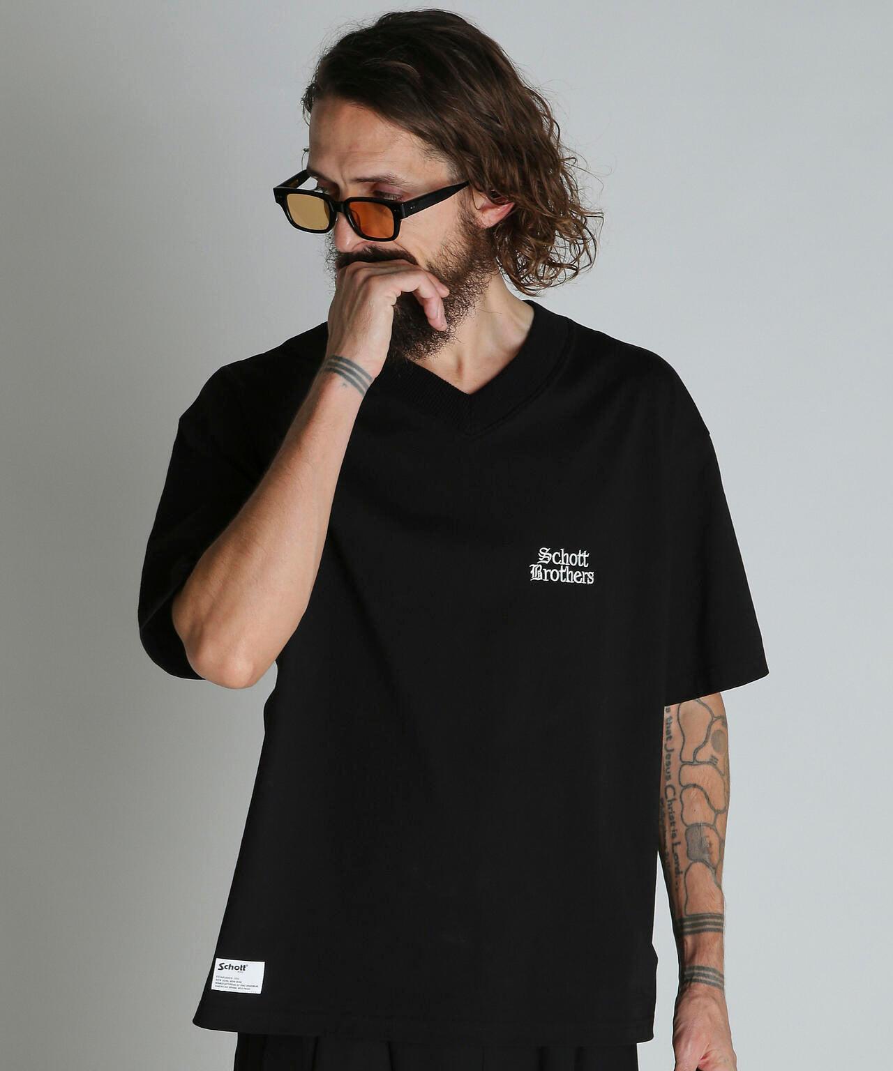 B.S. V NECK T-SHIRT ブラックシープ V領T恤