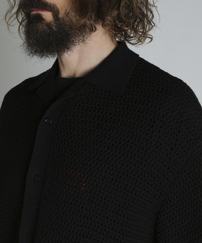 B.S. KNIT SHIRT ブラックシープ 針織襯衫