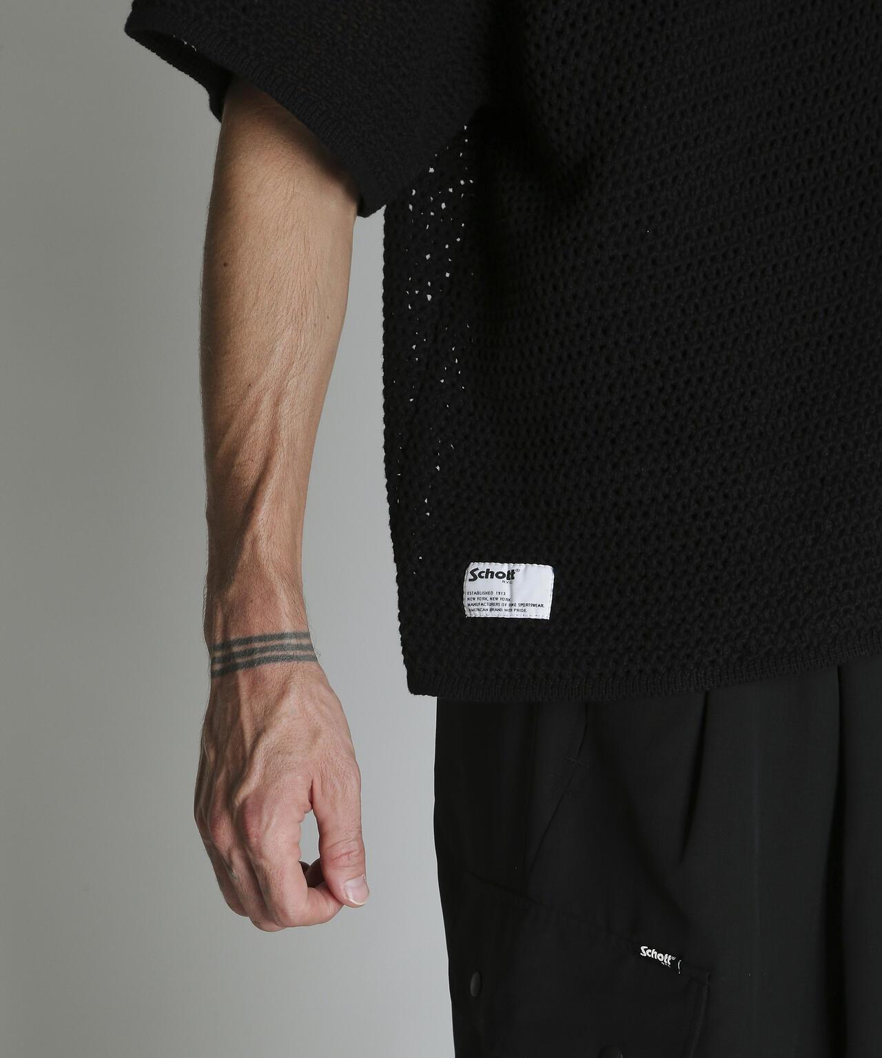 B.S. KNIT SHIRT ブラックシープ 針織襯衫