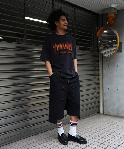 Thrasher LINESTONE TEE LHP限定 水鑽短袖T恤