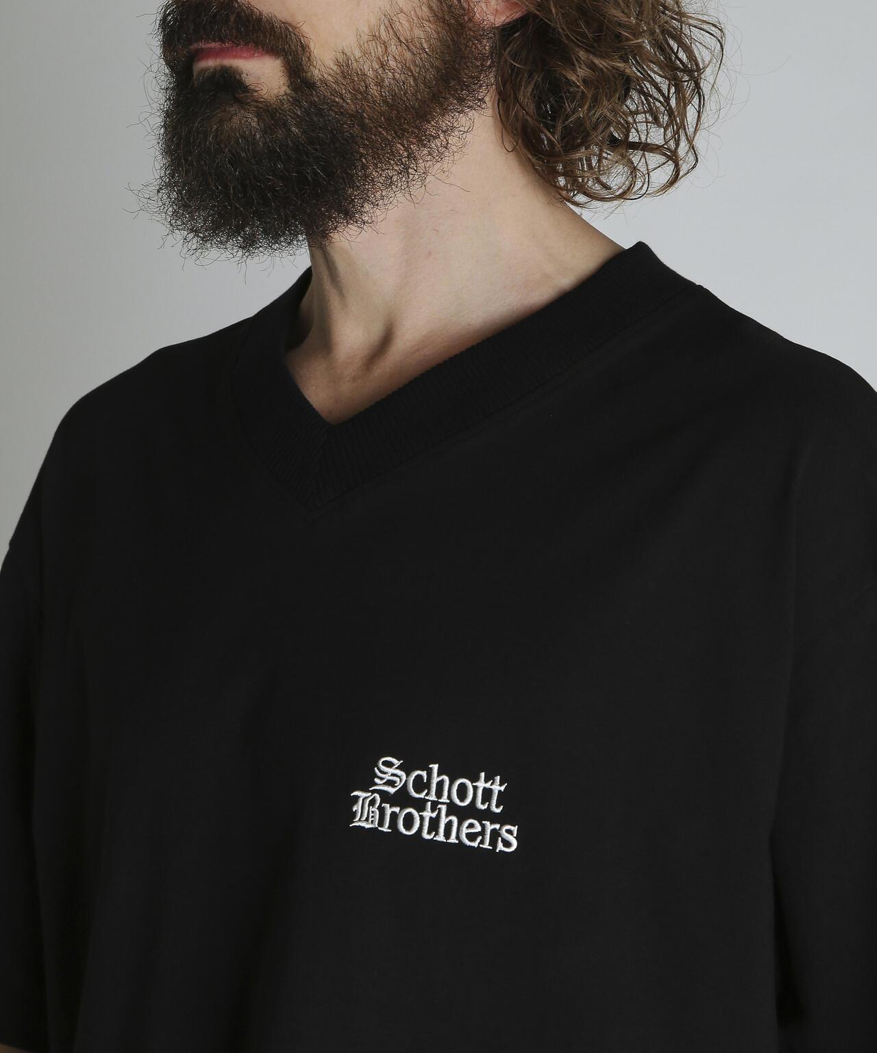 B.S. V NECK T-SHIRT ブラックシープ V領T恤