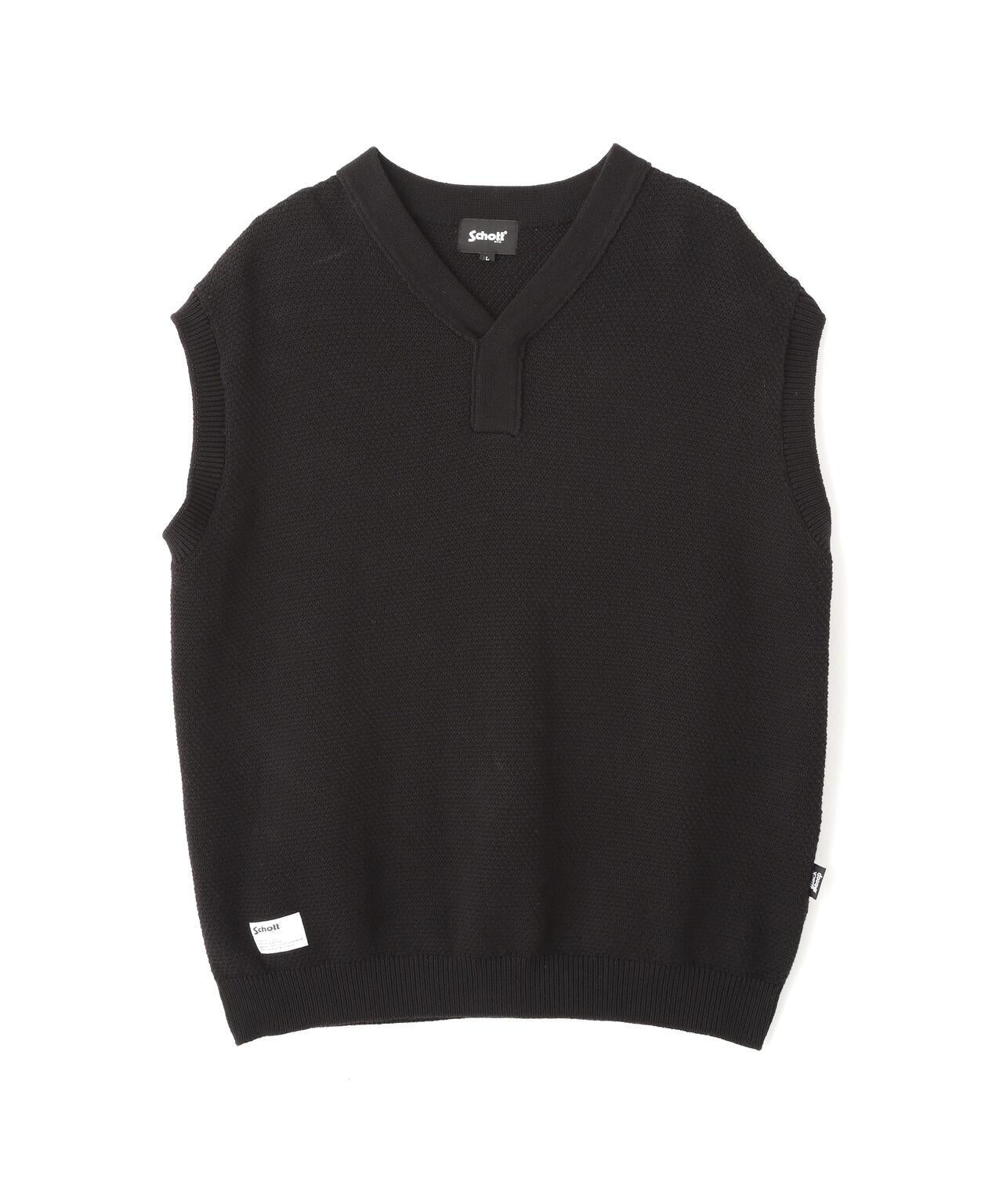 B.S. KNIT VEST 黑羊圖案 針織背心