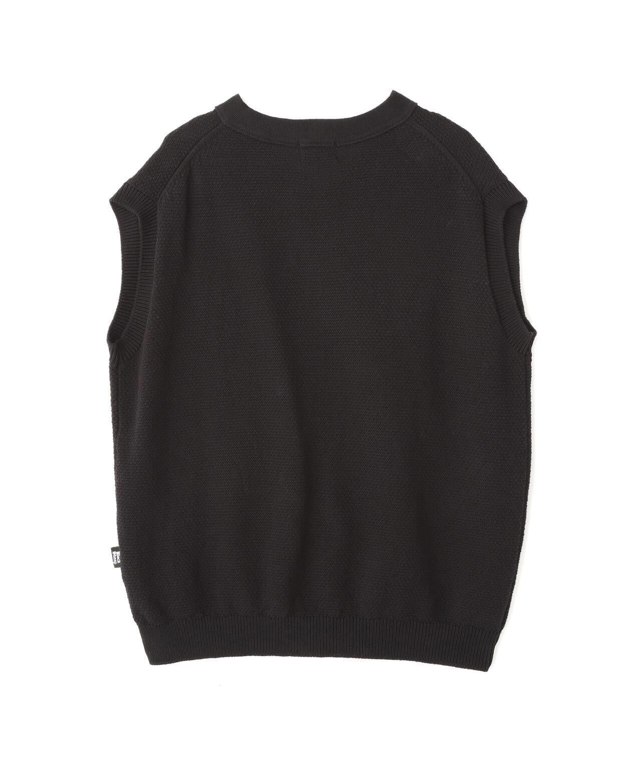B.S. KNIT VEST 黑羊圖案 針織背心