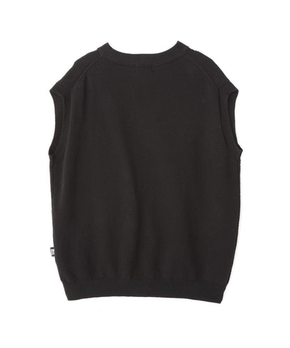 B.S. KNIT VEST 黑羊圖案 針織背心