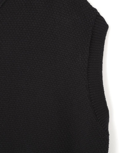 B.S. KNIT VEST 黑羊圖案 針織背心
