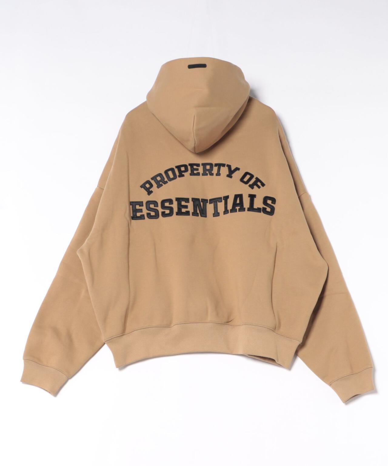 Fear of God ESSENTIALS/FOG エッセンシャルズ PROPERTY LOUNGE HALF ZIP HOODIE 半拉鍊連帽衛衣
