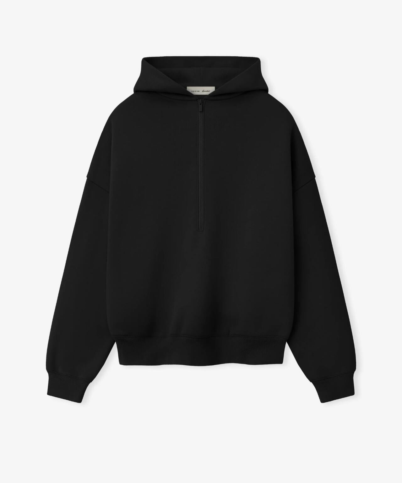 Fear of God ESSENTIALS/FOG エッセンシャルズ PROPERTY LOUNGE HALF ZIP HOODIE 半拉鍊連帽衛衣