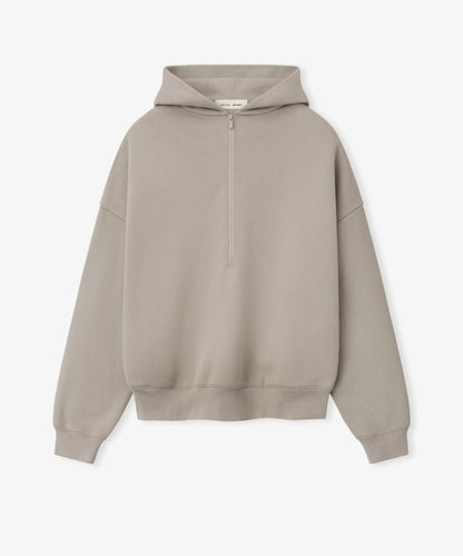 Fear of God ESSENTIALS/FOG エッセンシャルズ PROPERTY LOUNGE HALF ZIP HOODIE 半拉鍊連帽衛衣