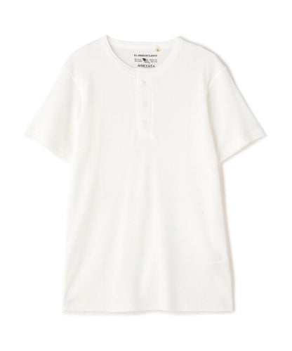 《DAILY/デイリー》 THERMAL HENRY NECK T-SHIRT