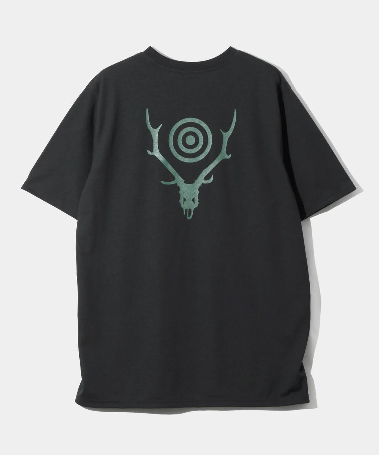 SOUTH2 WEST8 SS CREW NECK T SKULL&TARGET 骷髏靶心圖案圓領短袖T恤