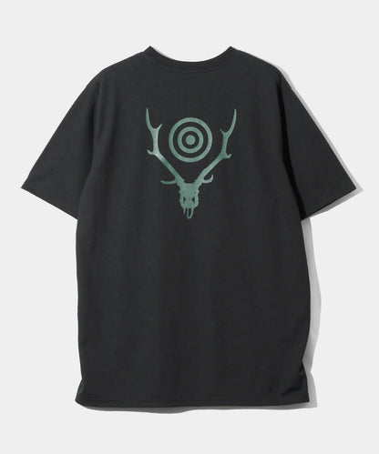 SOUTH2 WEST8 SS CREW NECK T SKULL&TARGET 骷髏靶心圖案圓領短袖T恤