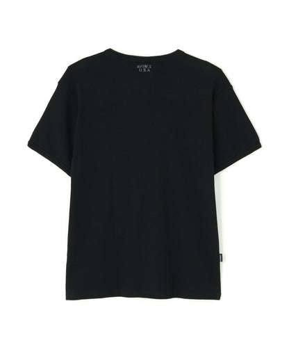 MINI WAFFLE HENRY NECK T恤