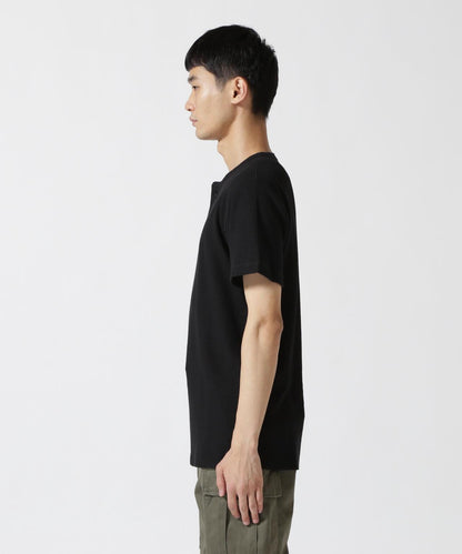 《DAILY/デイリー》 THERMAL HENRY NECK T-SHIRT