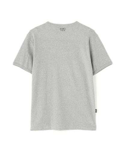MINI WAFFLE HENRY NECK T恤