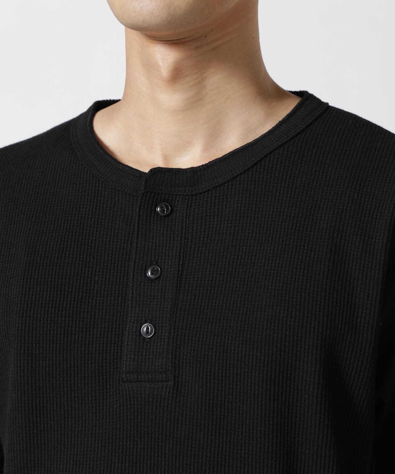 《DAILY/デイリー》 THERMAL HENRY NECK T-SHIRT
