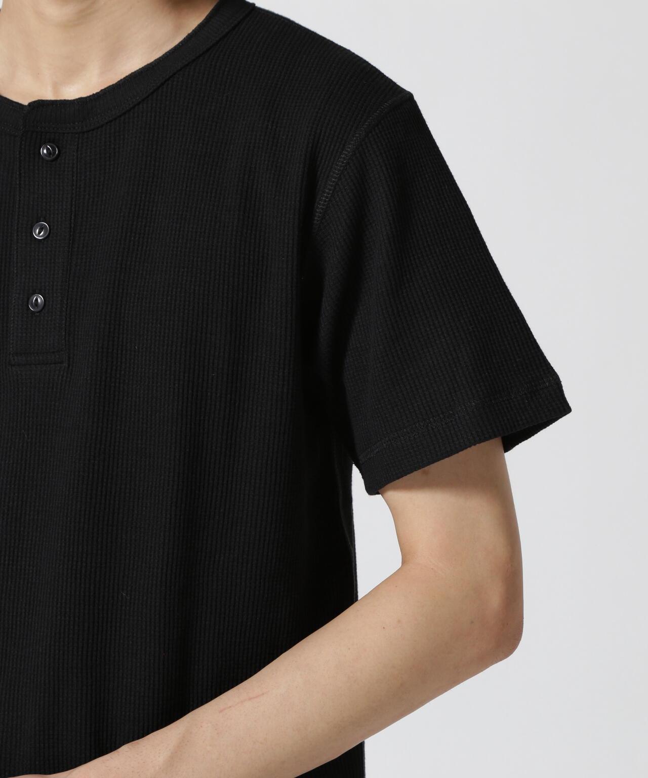 《DAILY/デイリー》 THERMAL HENRY NECK T-SHIRT