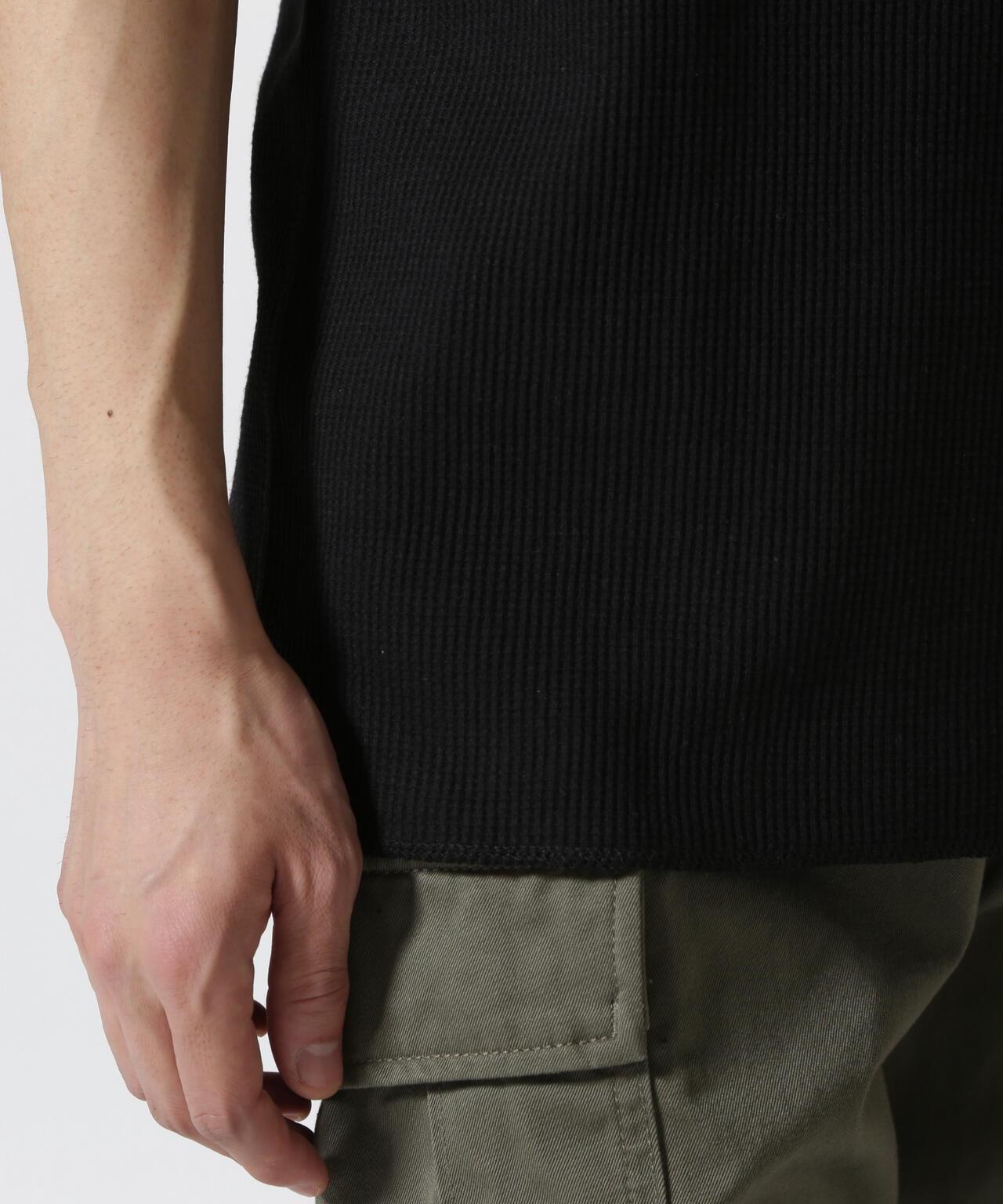 《DAILY/デイリー》 THERMAL HENRY NECK T-SHIRT