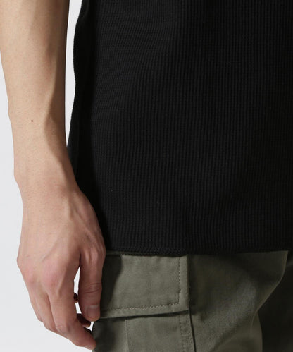 《DAILY/デイリー》 THERMAL HENRY NECK T-SHIRT