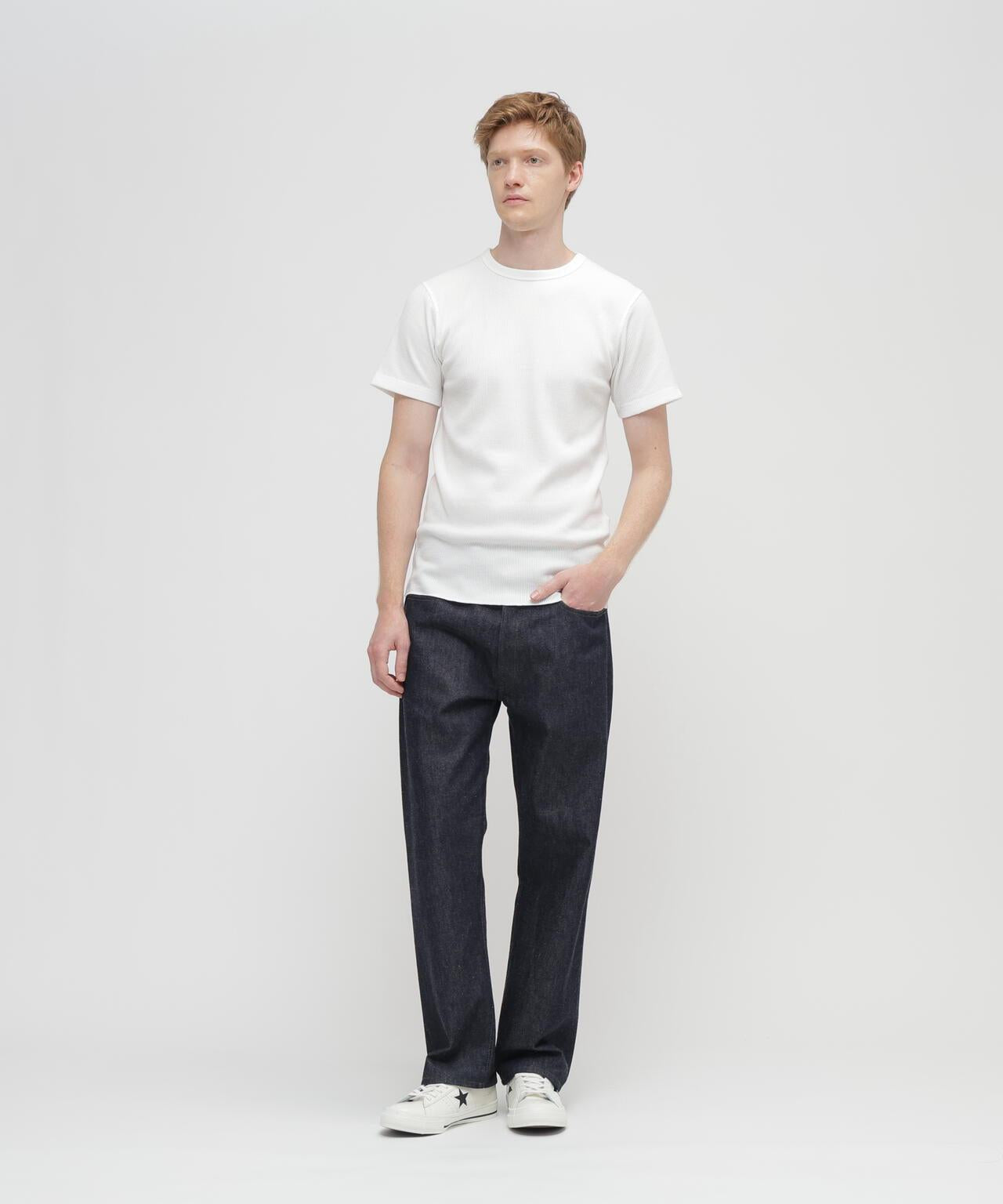 《DAILY/デイリー》 THERMAL CREW NECK T-SHIRT 圓領T恤