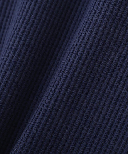《DAILY/デイリー》 THERMAL HENRY NECK T-SHIRT