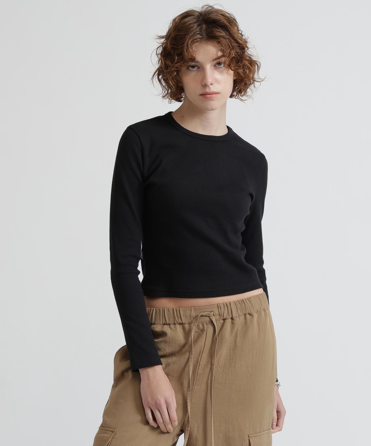 DAILY/WOMAN L/S 圓領T恤