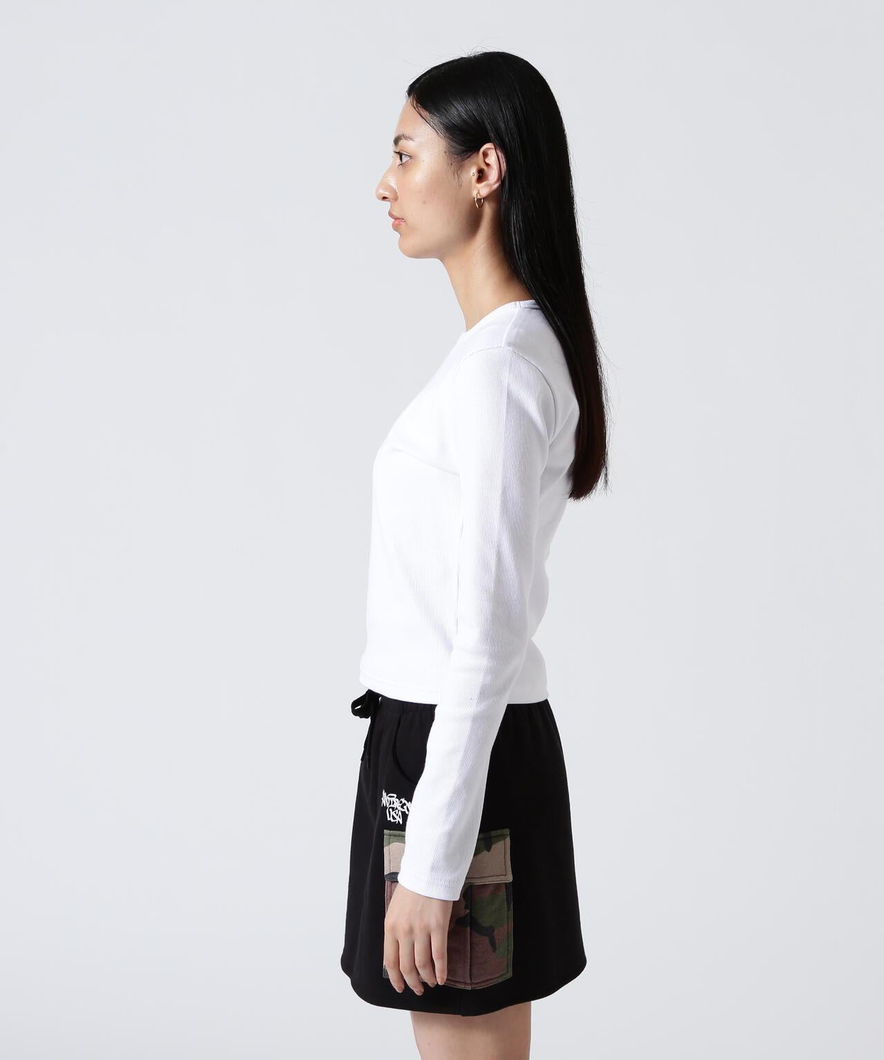 DAILY/WOMAN L/S 圓領T恤