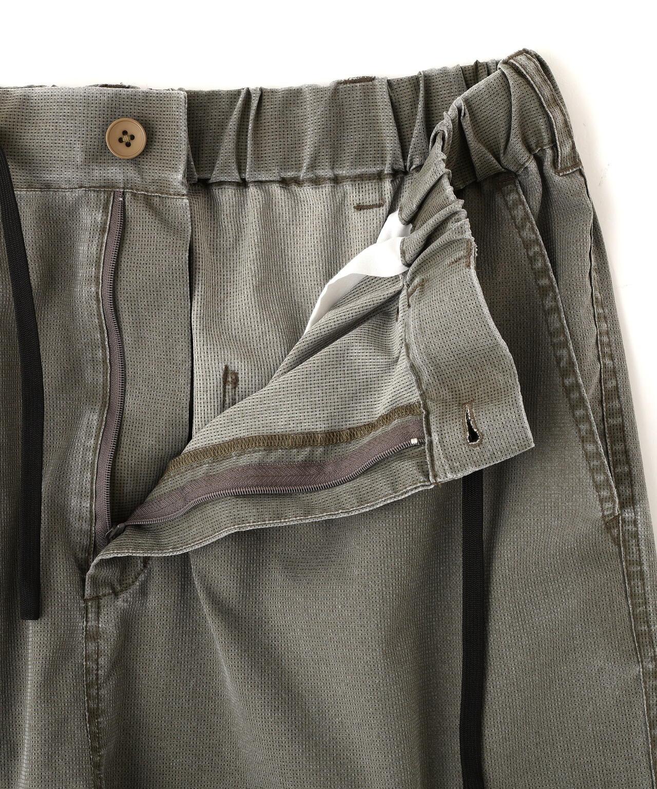 B omnivore/ビーオムニボー PIGMENT WIND CLOTH W CARGO SHORTS 工裝短褲