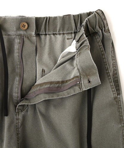 B omnivore/ビーオムニボー PIGMENT WIND CLOTH W CARGO SHORTS 工裝短褲