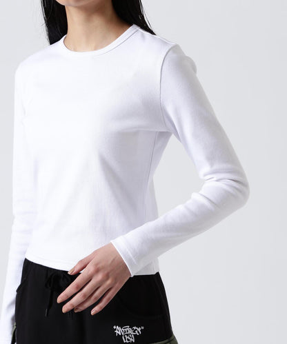 DAILY/WOMAN L/S 圓領T恤