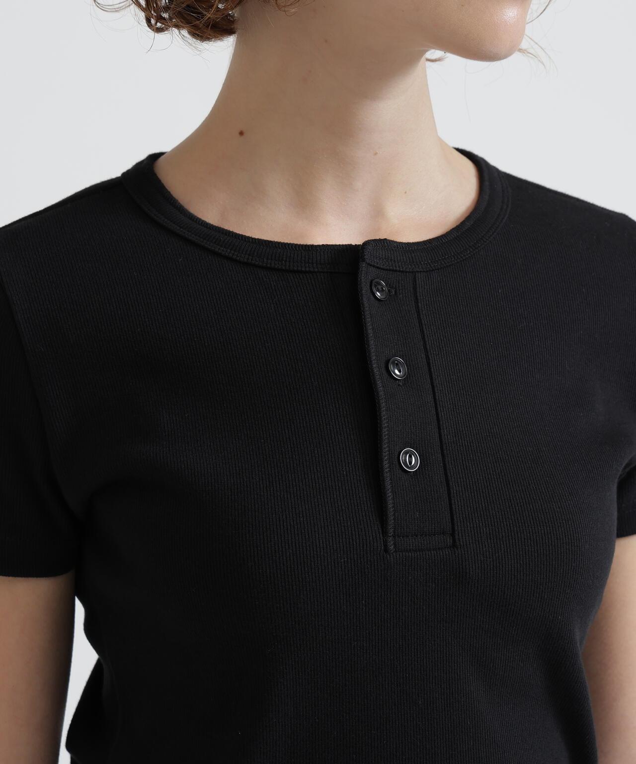 《DAILY/WOMAN》 S/S HENLEY NECK T-SHIRT T恤