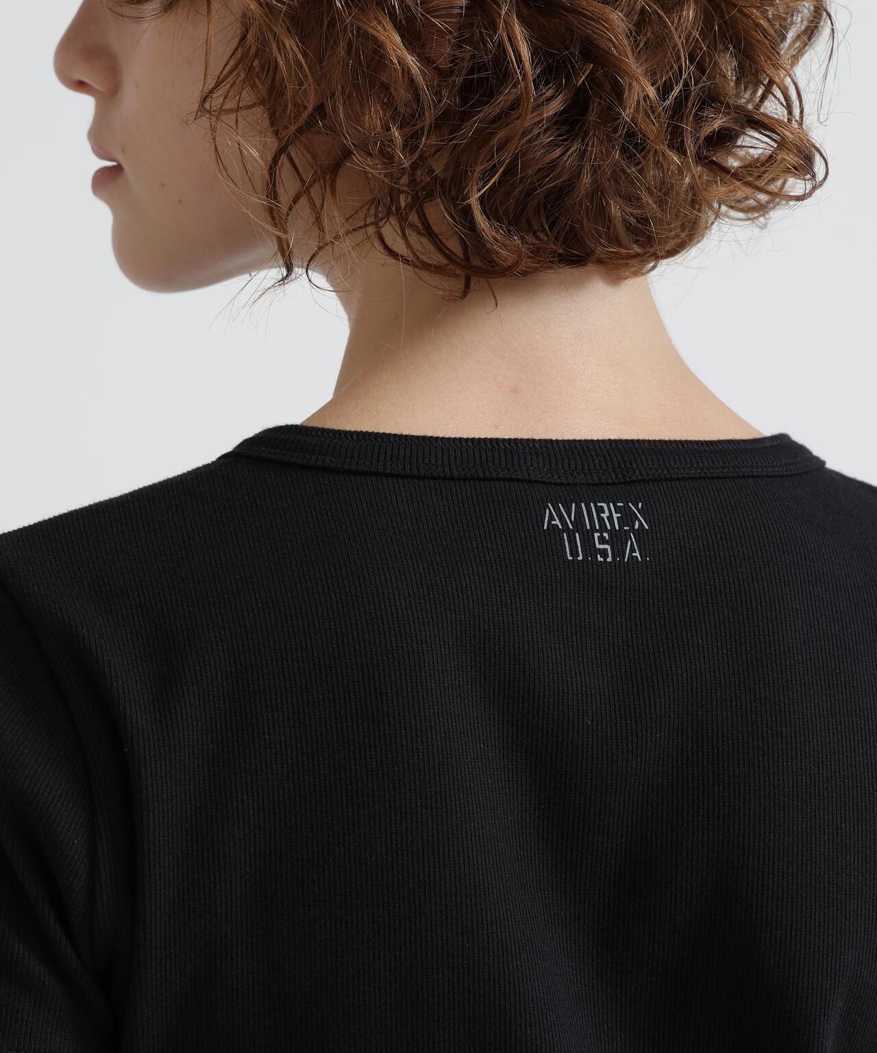 《DAILY/WOMAN》 S/S HENLEY NECK T-SHIRT T恤