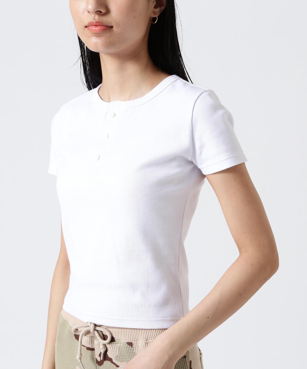《DAILY/WOMAN》 S/S HENLEY NECK T-SHIRT T恤