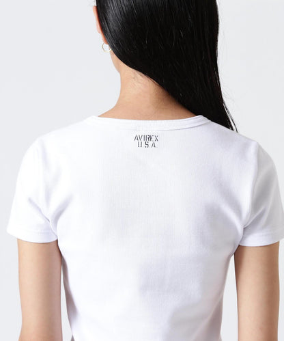 《DAILY/WOMAN》 S/S HENLEY NECK T-SHIRT T恤