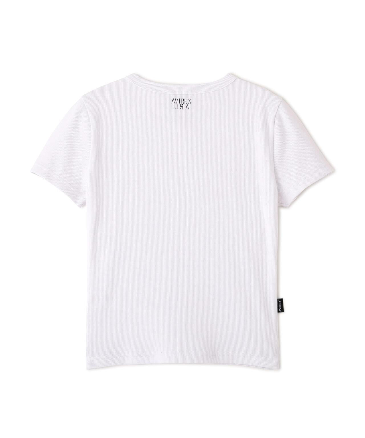《DAILY/WOMAN》 S/S HENLEY NECK T-SHIRT T恤