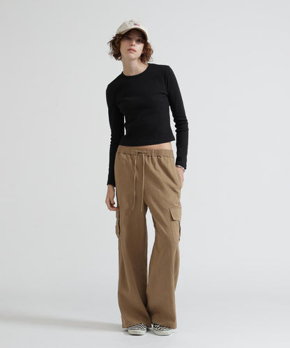 DAILY/WOMAN L/S 圓領T恤