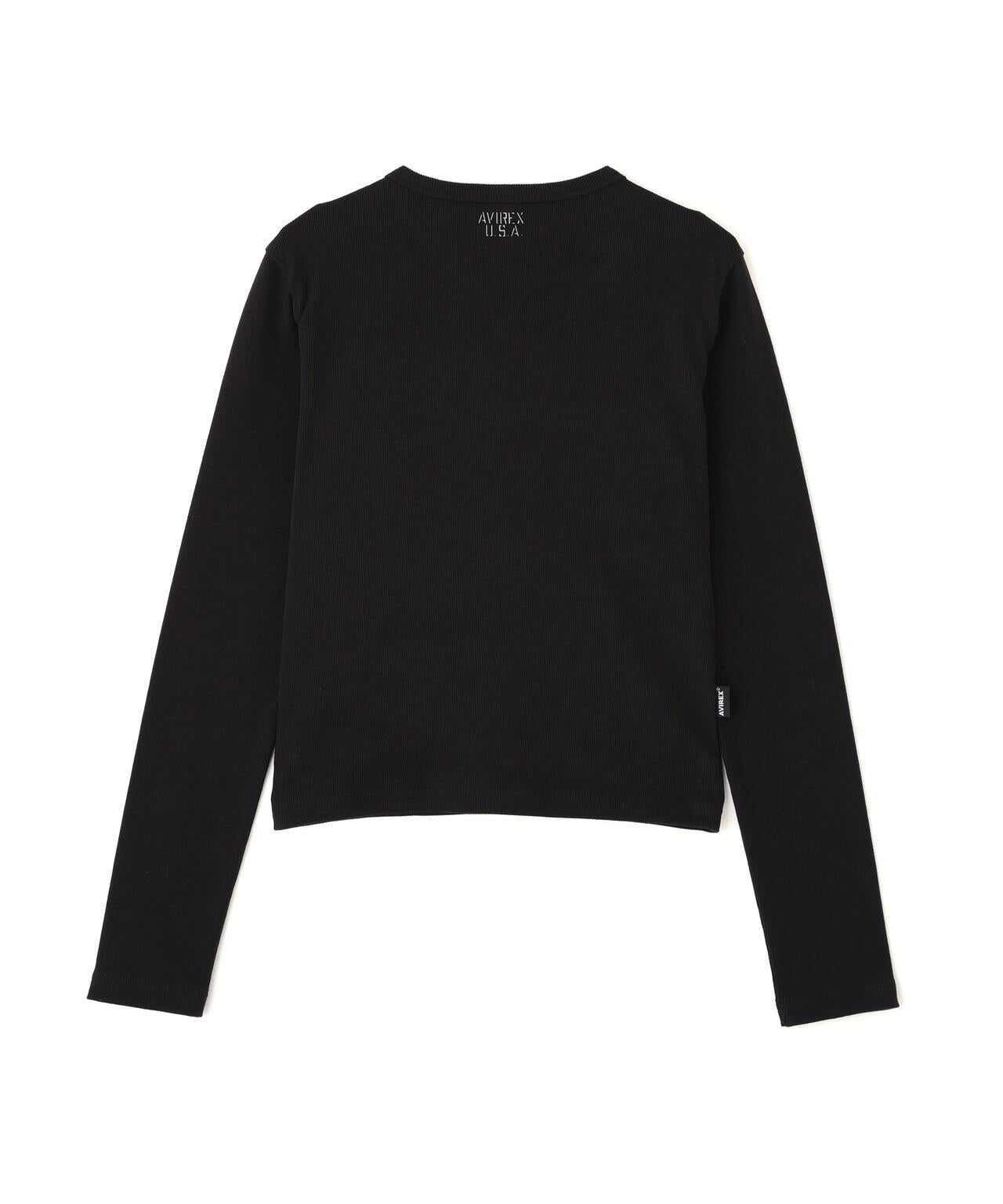 DAILY/WOMAN L/S 圓領T恤