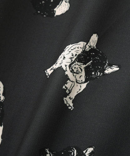 B omnivore DOG 狗圖案短袖襯衫