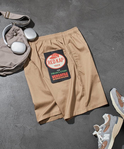 RED KAP × FREAK'S STORE 斜紋廚師款 休閒短褲