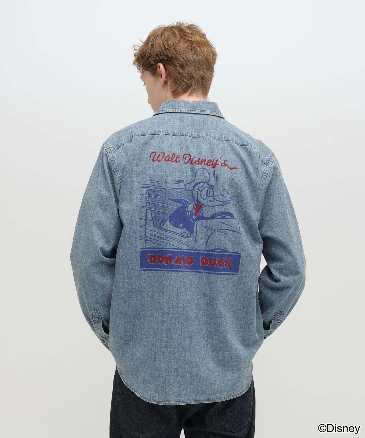 迪士尼（迪士尼） Collection CHAMBRAY SHIRT 牛仔襯衫