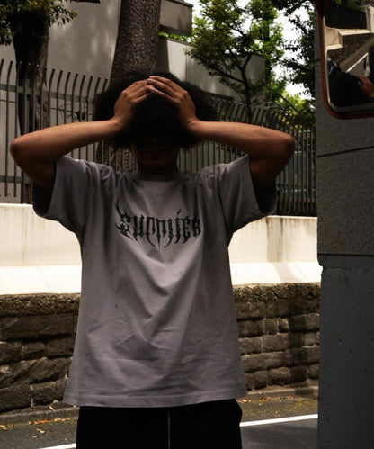 SUPPLIER LHP聯名 Rhinestone Fire Bones 設計T恤