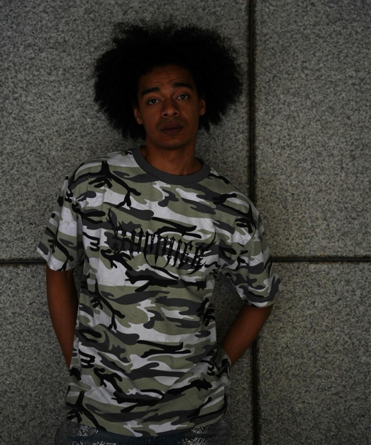 SUPPLIER LHP聯名 Rhinestone Fire Bones 設計T恤