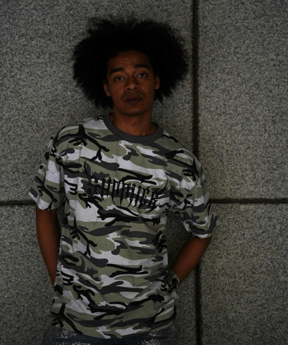 SUPPLIER LHP聯名 Rhinestone Fire Bones 設計T恤