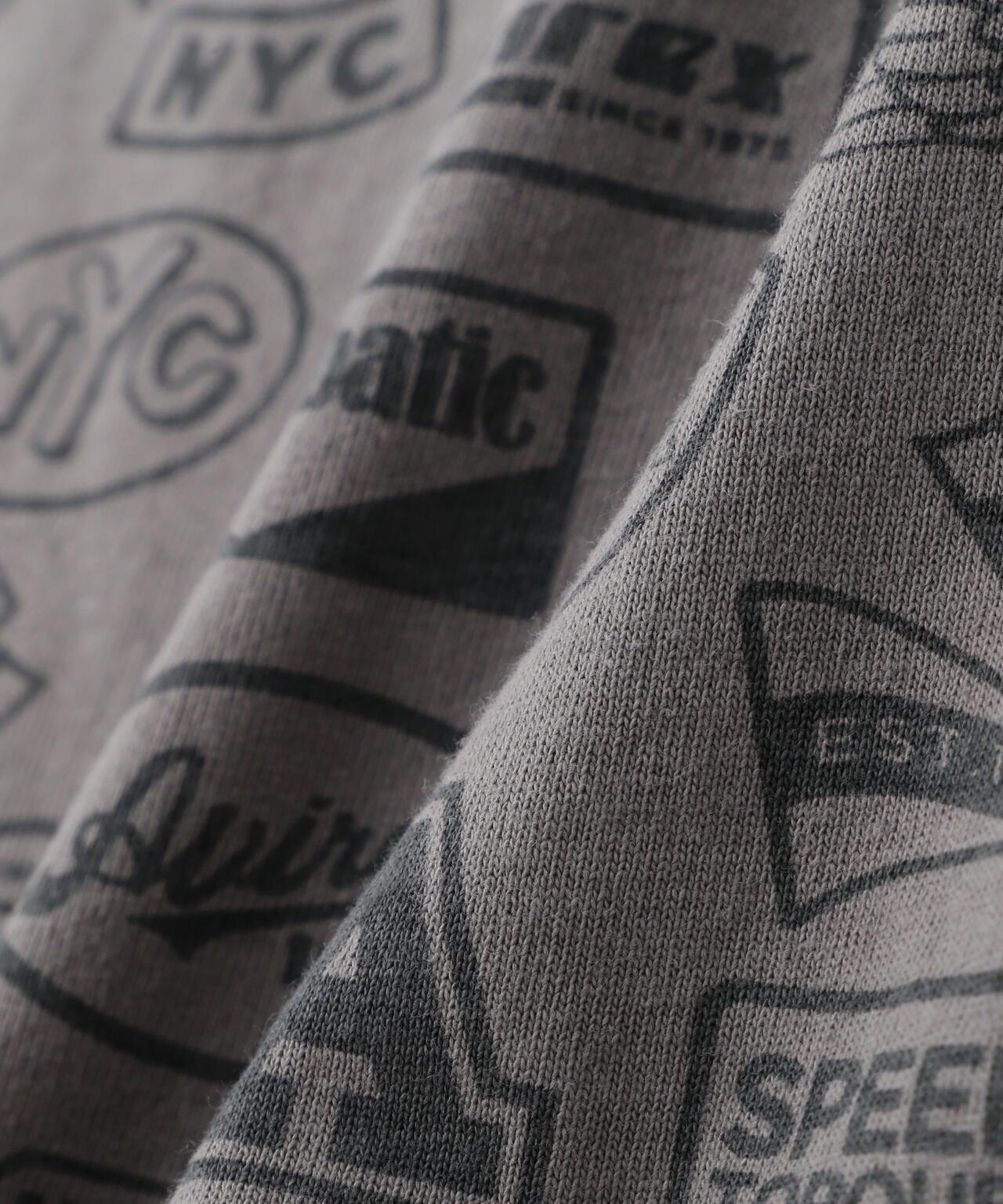 全印花貼章設計 S/S RINGER PATCH MOTIF FULL PRINT T-SHIRT T恤 《直営店限定》
