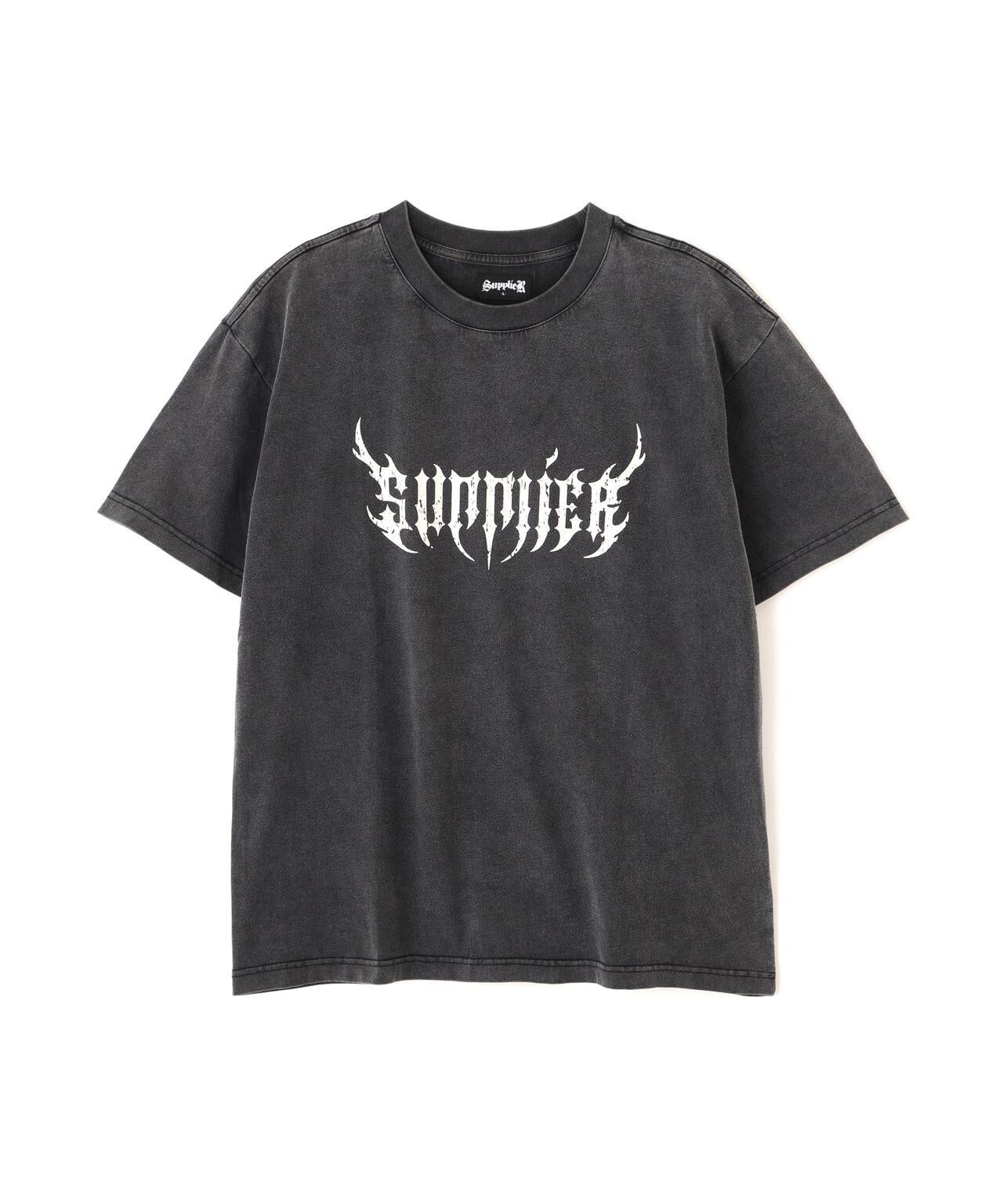 SUPPLIER LHP聯名 Rhinestone Fire Bones 設計T恤