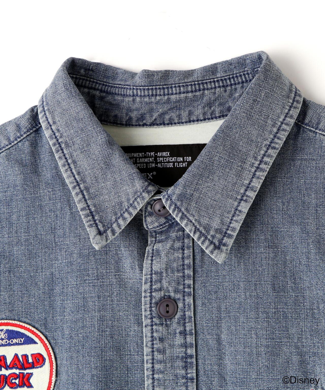 迪士尼（迪士尼） Collection CHAMBRAY SHIRT 牛仔襯衫